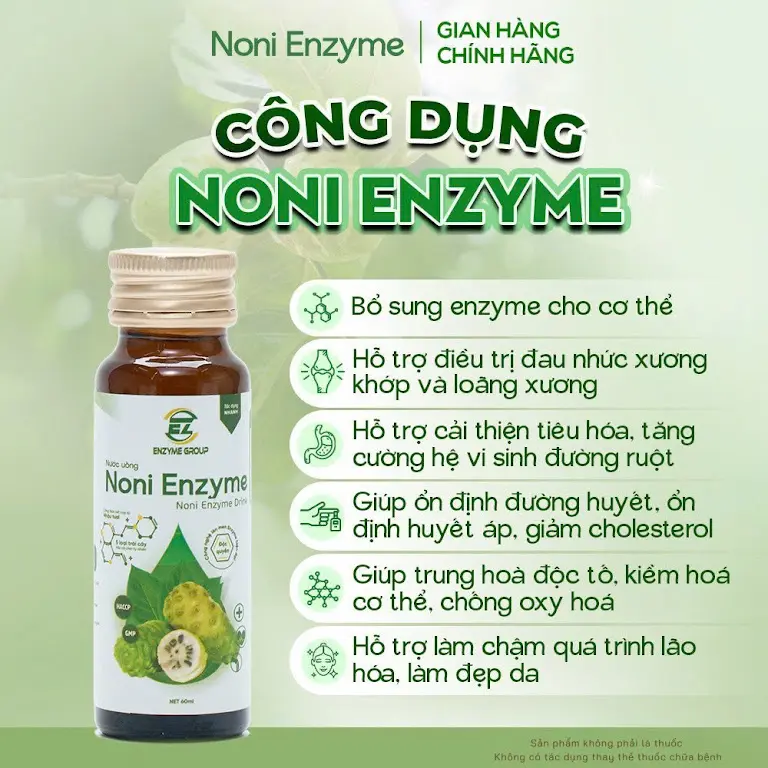Công Dụng Noni EnZyme