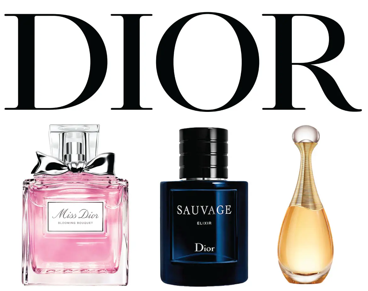 Nước hoa Dior - Top 7 thương hiệu nước hoa hàng đầu