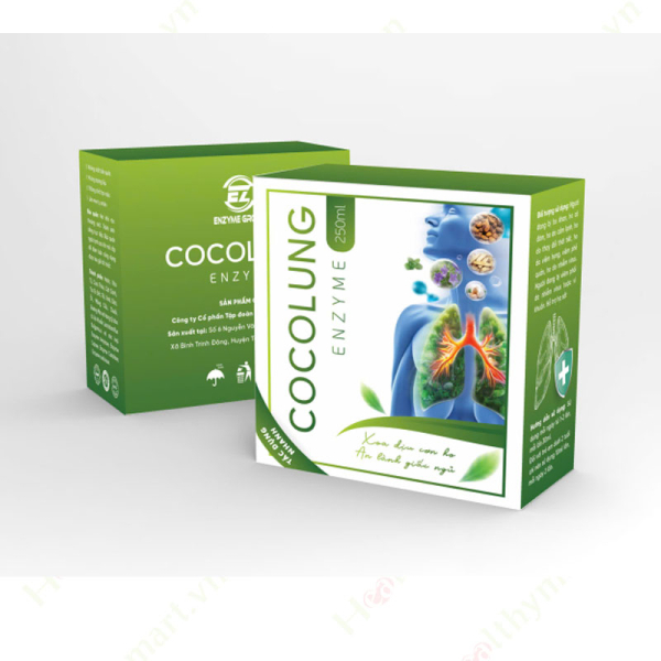 Cocolung Enzyme – Xoa dịu cơn ho, bảo vệ đường hô hấp