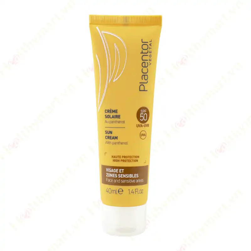 Kem Chống Nắng Khoáng Chất Placentor High Protection Sun Cream SPF50, PA++++